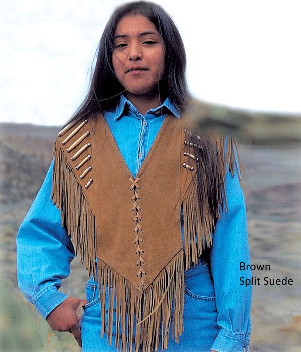 (image for) Ladies Hulapai Split Suede Shoulder wrap
